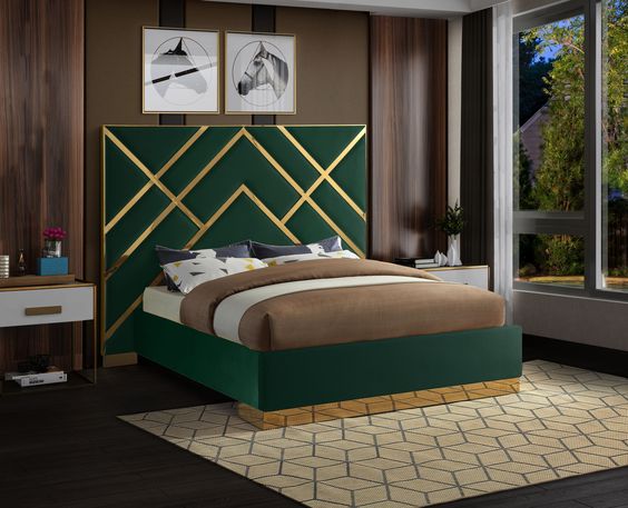 Leather Bed LB32